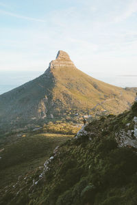 Scenic view of mountains