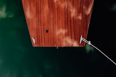 Low angle view of illuminated light