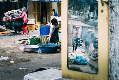 People on street in asia