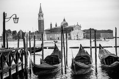 Boats in canal