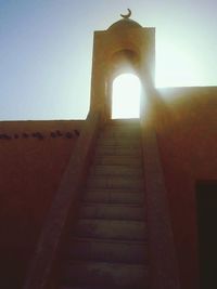 Low angle view of built structure