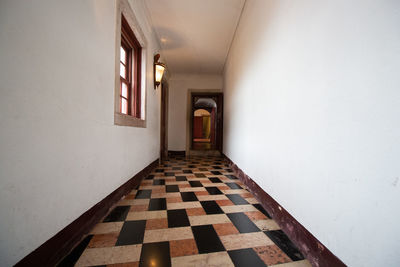 Corridor of building