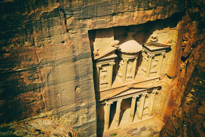 Low angle view of old building