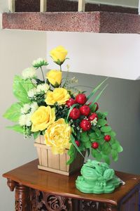 Close-up of flower bouquet