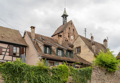 Low angle view of building against sky