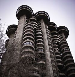 Low angle view of building against sky