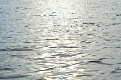 Full frame shot of rippled water