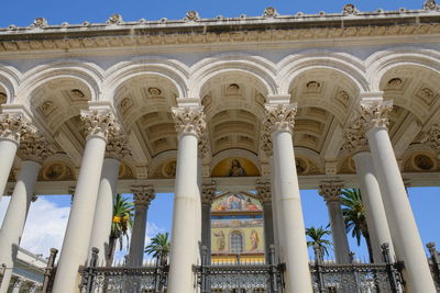 Low angle view of cathedral against sky