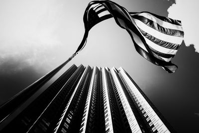 Low angle view of modern office building