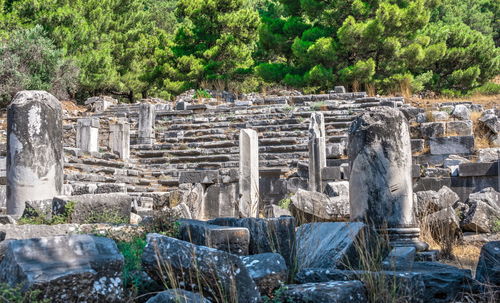 Old ruins of building