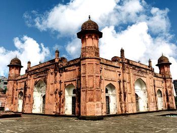  angle view of historical building against sky lalbagh fort