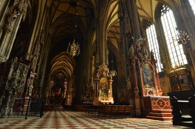 Interior of st stephen cathedral