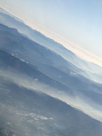 Low angle view of mountain against sky