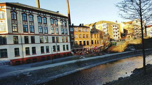 Buildings in city