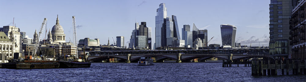 Modern buildings in city