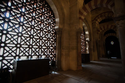 Interior of a building