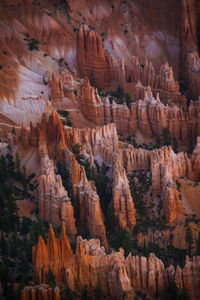 View of rock formation