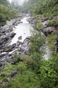 Scenic view of river amidst landscape