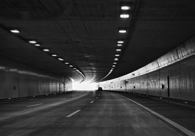 Illuminated subway