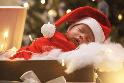 Close-up of christmas decoration