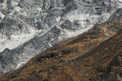 Scenic view of mountains