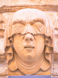 Close-up of buddha statue