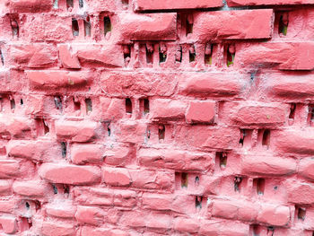 Full frame shot of brick wall