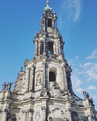 Low angle view of a temple