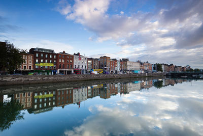 River with buildings in background