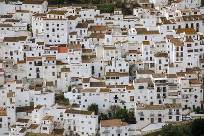 White village of casares, andalucía
