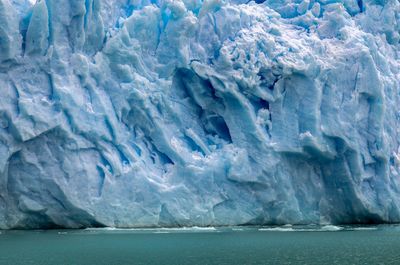 Glacier and water