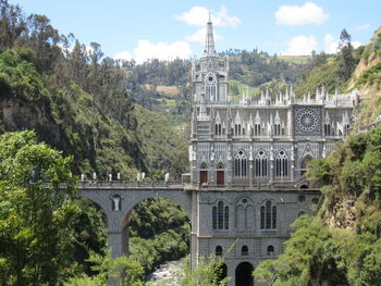 View of historic building against sky