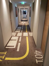 Corridor in airport