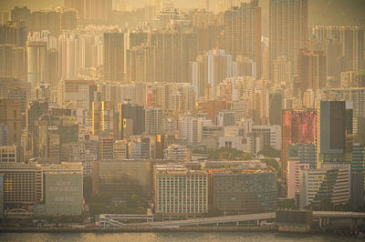 Aerial view of cityscape