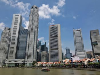 Skyscrapers in city