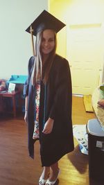 Portrait of young woman