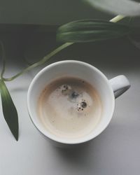 Close-up of coffee on table