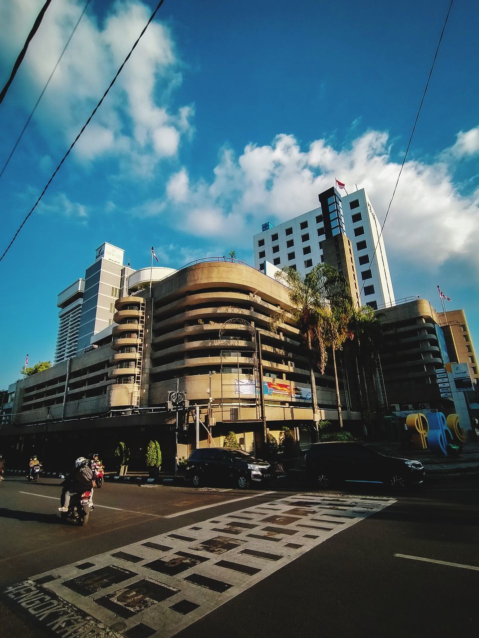 CITY BUILDINGS AGAINST SKY