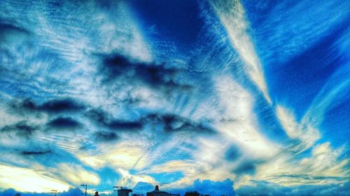 Close-up of blue sky