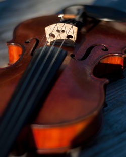 Close-up of guitar