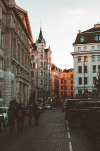 View of buildings in city