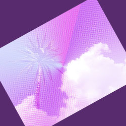 Low angle view of office building against sky