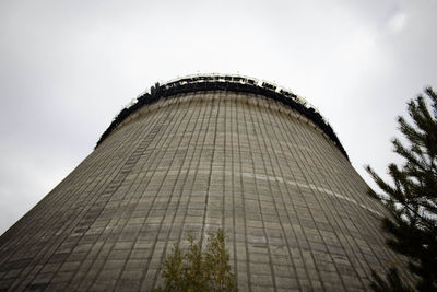 Low angle view of building against sky