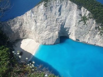 Scenic view of calm sea