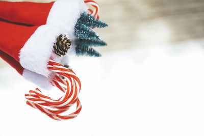 Close-up of christmas decoration