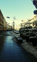 View of city against sky