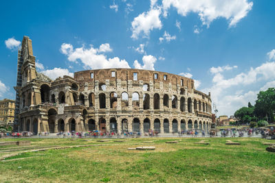 View of historical building against sky