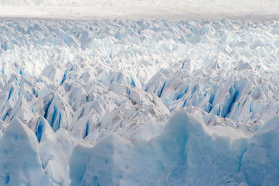 Panoramic view of frozen landscape