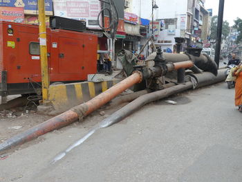 View of construction site