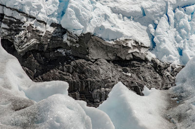 Scenic view of snowcapped mountains